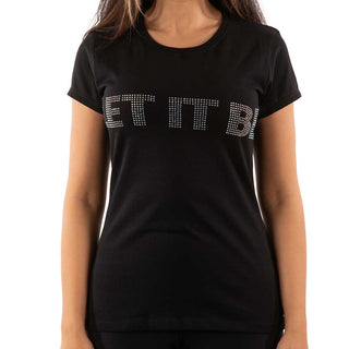 The Beatles Ladies Embellished T-Shirt: Let It Be