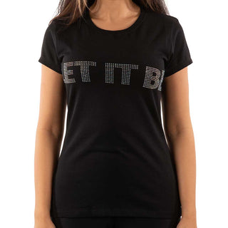 The Beatles Ladies Embellished T-Shirt: Let It Be