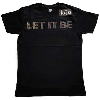 The Beatles Embellished T-Shirt: Let It Be