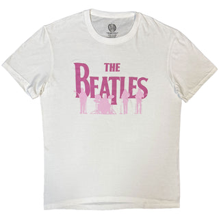 The Beatles Hi-Build T-Shirt: Band Silhouettes