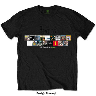 The Beatles Hi-Build T-Shirt: Albums on Apple