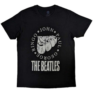 The Beatles T-Shirt: Rubber Soul Names