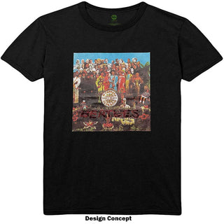The Beatles Embellished T-Shirt: Sgt Pepper