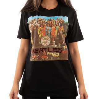 The Beatles Embellished T-Shirt: Sgt Pepper