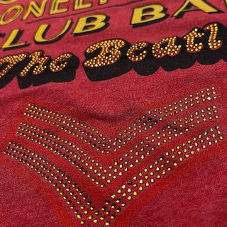 The Beatles Embellished T-Shirt: Sgt Pepper Stacked