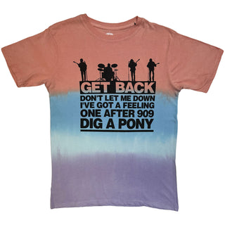 The Beatles T-Shirt: Get Back Gradient