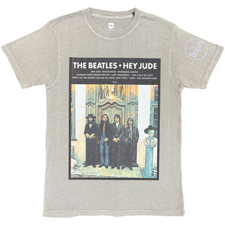 The Beatles T-Shirt: Doorway (Charcoal Grey)
