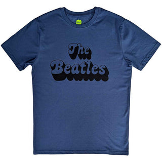 The Beatles T-Shirt: Text Logo Shadow
