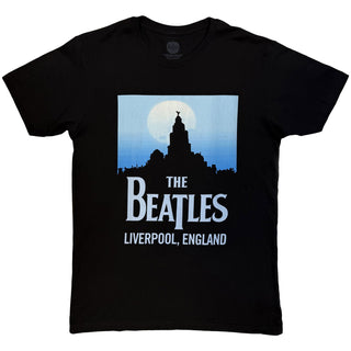 The Beatles T-Shirt: Liverpool, England (Black)