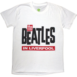 The Beatles T-Shirt: In Liverpool (White)