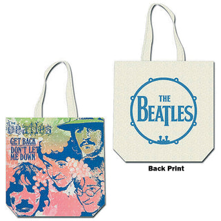 The Beatles Cotton Tote Bag: Get Back (Multicolour) (Back Print)