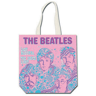 The Beatles Cotton Tote Bag: Lady Madonna (Back Print)