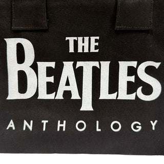 The Beatles Cotton Tote Bag: Anthology (Black) (Back Print)
