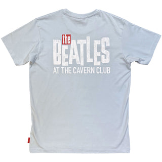 The Beatles Unplugged T-Shirt: Cavern (Light Blue) (Back Print)