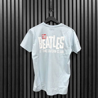 The Beatles Unplugged T-Shirt: Cavern (Light Blue) (Back Print)