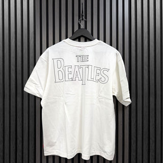 The Beatles Unplugged T-Shirt: Four Portrait Wash (White)