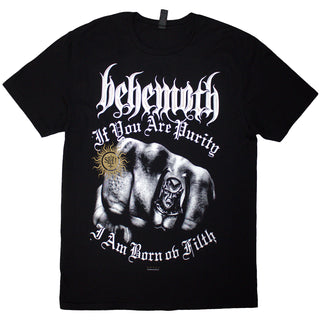 Behemoth T-Shirt: The Shit Ov God Purity Fist (Black) (Back Print)
