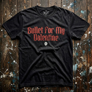 Bullet For My Valentine Premium Carbon T-Shirt: Bring Out The Knives (Black) (Back Print)