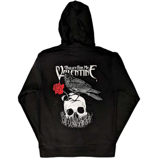 Bullet For My Valentine Pullover Hoodie: Logo & Raven
