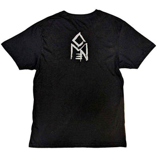 Bullet For My Valentine Unisex T-Shirt: Omen (Black) (Back Print)