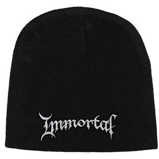 Immortal Unisex Beanie Hat: Logo