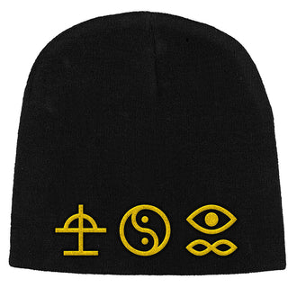 Bad Omens  Beanie Hat: Symbols (Black)