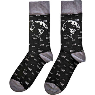 Biggie Smalls Ankle Socks: Side Portrait