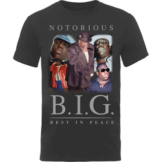 Biggie Smalls T-Shirt: Collage (Black)