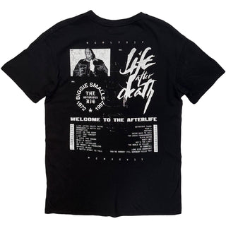 Biggie Smalls T-Shirt: Life After Death (Black) (Back Print)