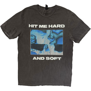Billie Eilish Stone Wash T-Shirt: HMHAS Negative (Charcoal Grey)