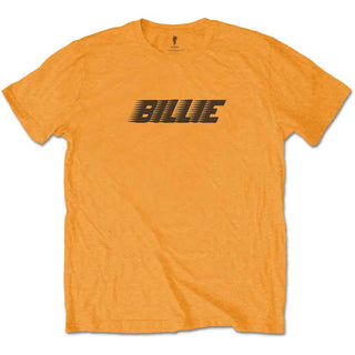 Billie Eilish T-Shirt: Racer Logo & Blohsh (Back Print)