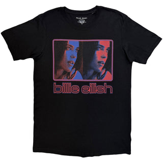Billie Eilish T-Shirt: Inverted Photo (White)
