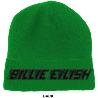 Billie Eilish Beanie Hat & Glove Set:Blohsh
