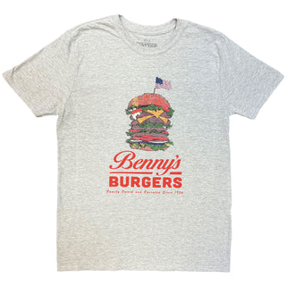 Stranger Things T-Shirt: Benny’s Burger (Grey)