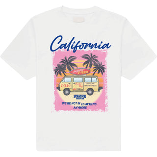 Stranger Things T-Shirt: California (White)