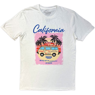 Stranger Things T-Shirt: California (White)