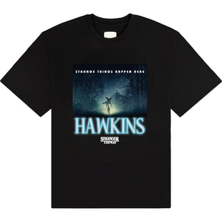 Stranger Things T-Shirt: Happen Here (Black)