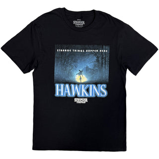 Stranger Things T-Shirt: Happen Here (Black)