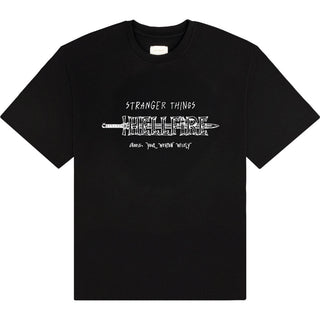 Stranger Things T-Shirt: Hellfire (Black)