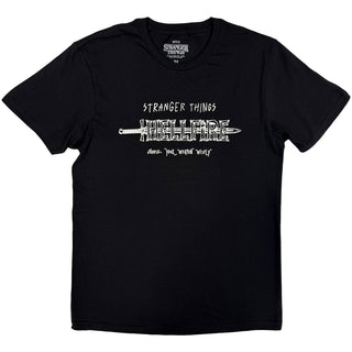 Stranger Things T-Shirt: Hellfire (Black)