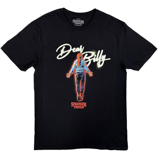 Stranger Things T-Shirt: Dear Billy (Black)