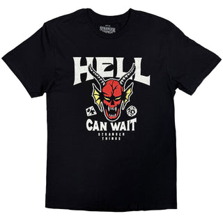 Stranger Things T-Shirt: Hell Can Wait (Black)