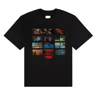 Stranger Things T-Shirt: Hawkins Power And Light (Black)