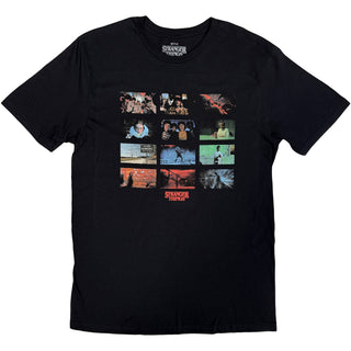 Stranger Things T-Shirt: Hawkins Power And Light (Black)