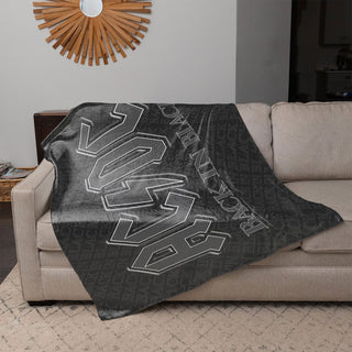 AC/DC Sherpa Fleece Blanket: Back In Black (Multicolour)