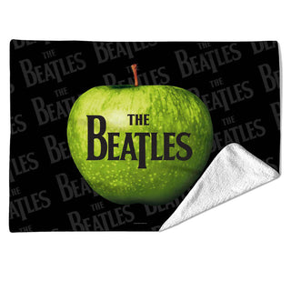 The Beatles Sherpa Fleece Blanket: Apple (Multicolour)