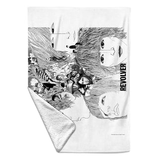 The Beatles Sherpa Fleece Blanket: Revolver (Multicolour)