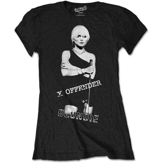 Blondie Ladies Slim Fit T-Shirt: X Offender