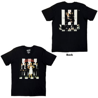 Blondie T-Shirt: Parallel Lines (Black) (Back Print)