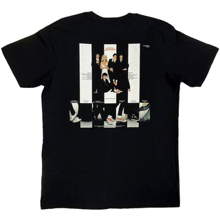 Blondie T-Shirt: Parallel Lines (Black) (Back Print)
